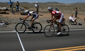 Off the front.